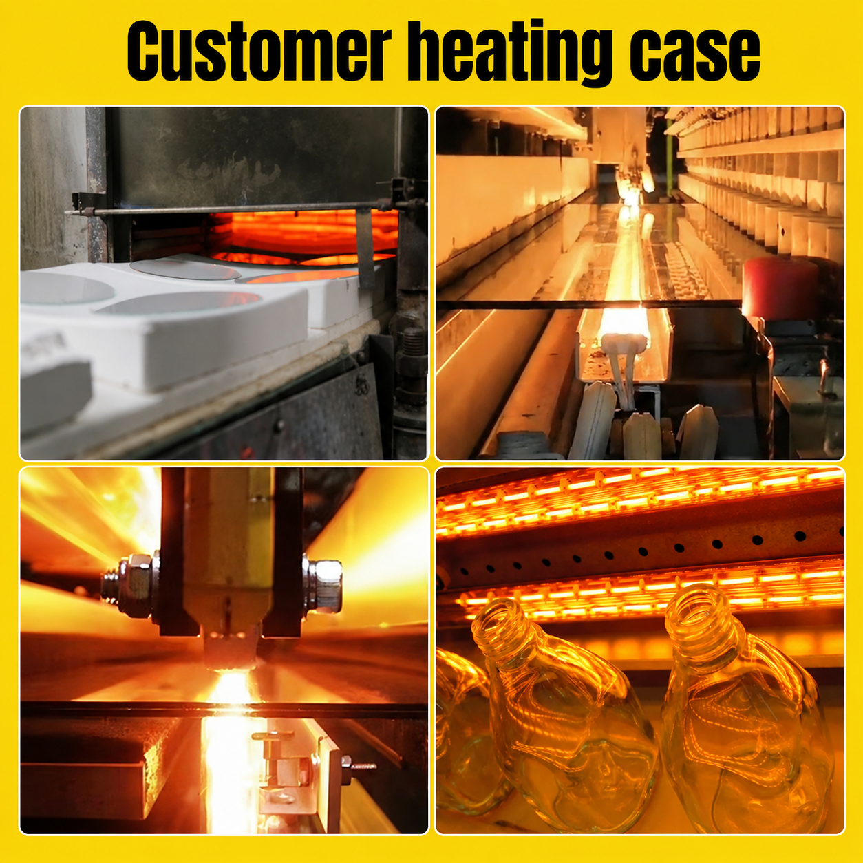 Reducing Glass Edge Chipping via Medium Wave Quartz Infrared Preheating